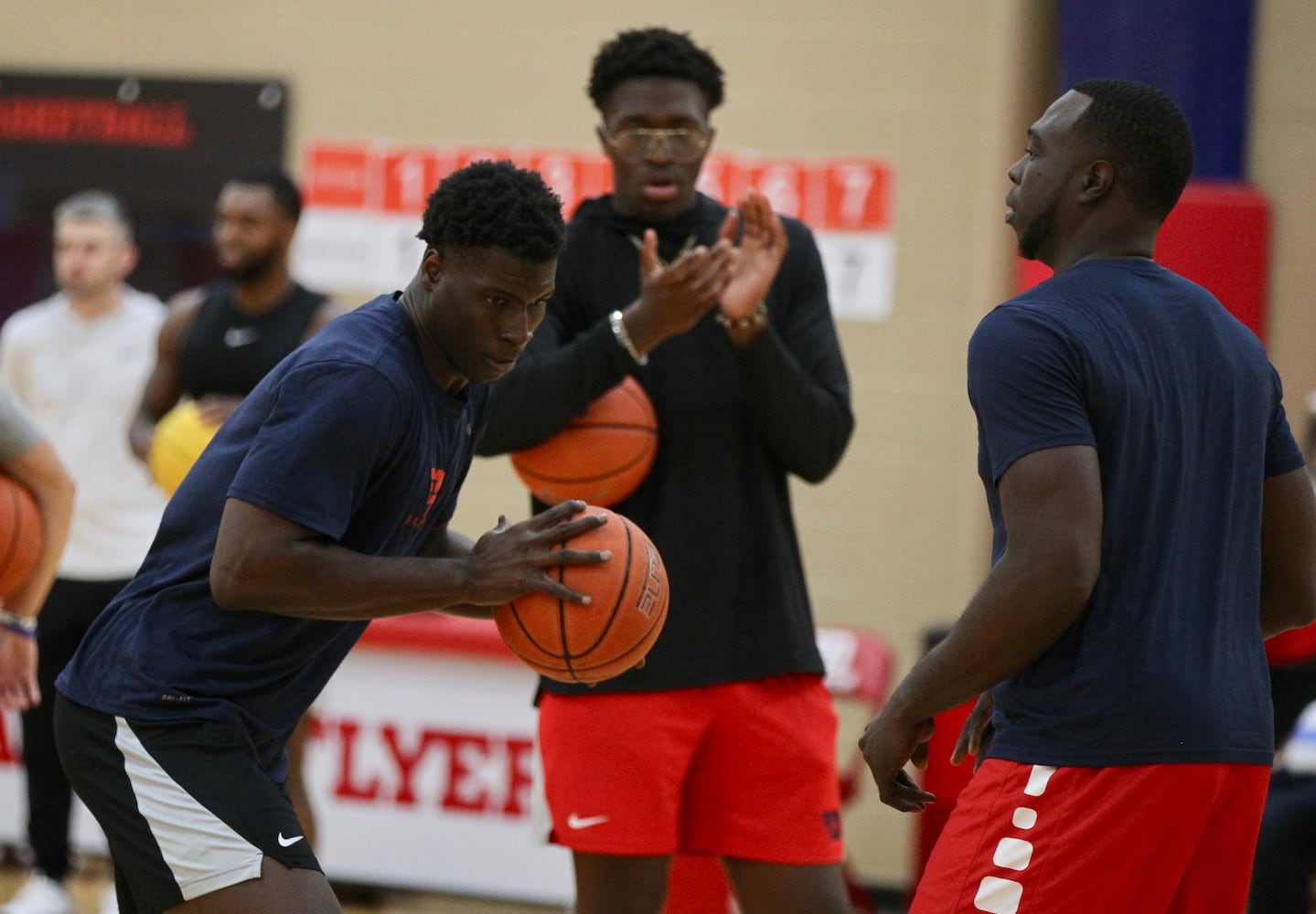 Dayton Flyers hold team workout at Cronin Center