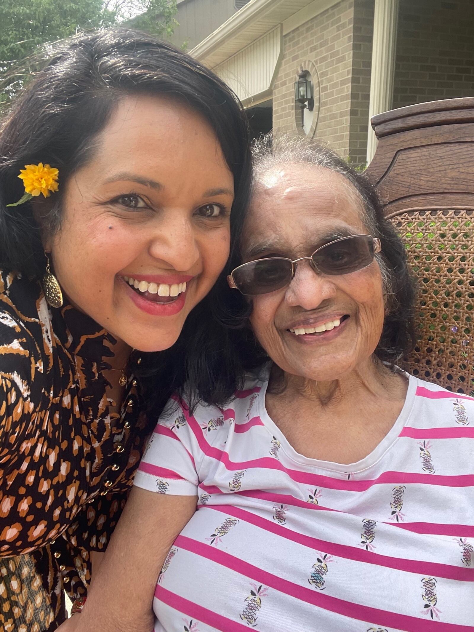 For Dr. Luxme Hariharan, the new Chief of Ophthalmology and Chief Population Health officer at Dayton Children’s Hospital, with her great aunt and lifelong inspiration, Dr. Lalitha Swamy, who came to Dayton some 50 years ago, was a professor of medicine at Wright State University, started the school’s geriatric  program and, at 92 still, practices what she preached and lives independently in Kettering. CONTRIBUTED