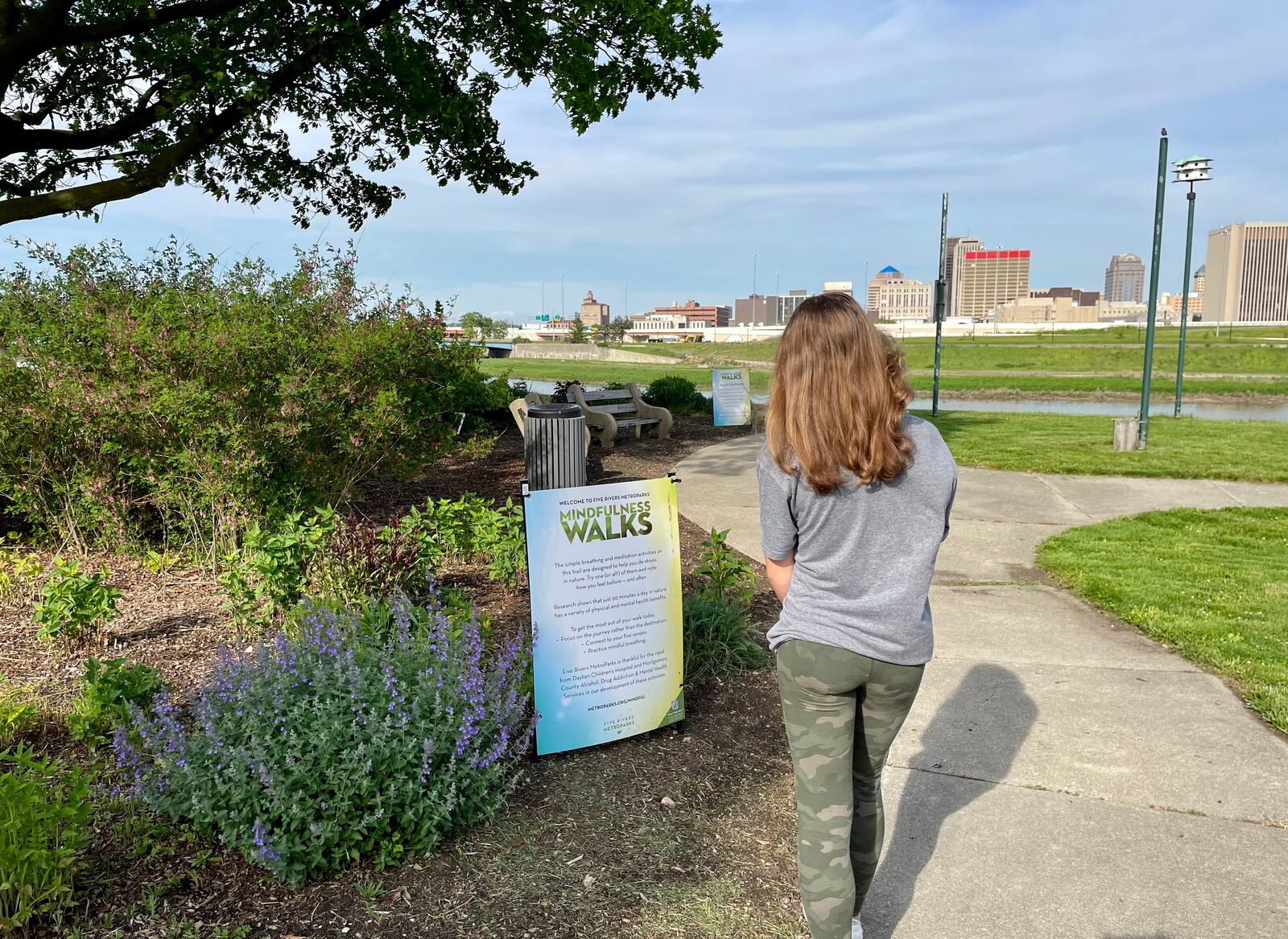 Sunrise MetroPark is one of four parks with newly-designated Mindfulness Walks. CONTRIBUTED/DEBBIE JUNIEWICZ