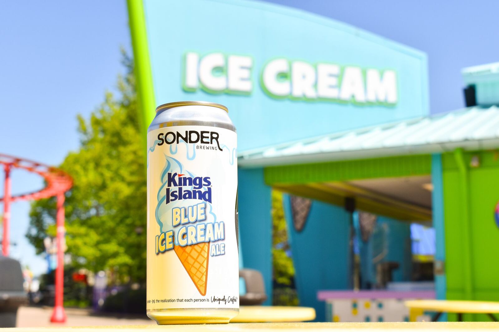 Sonder Brewery's Blue Ice Cream Ale