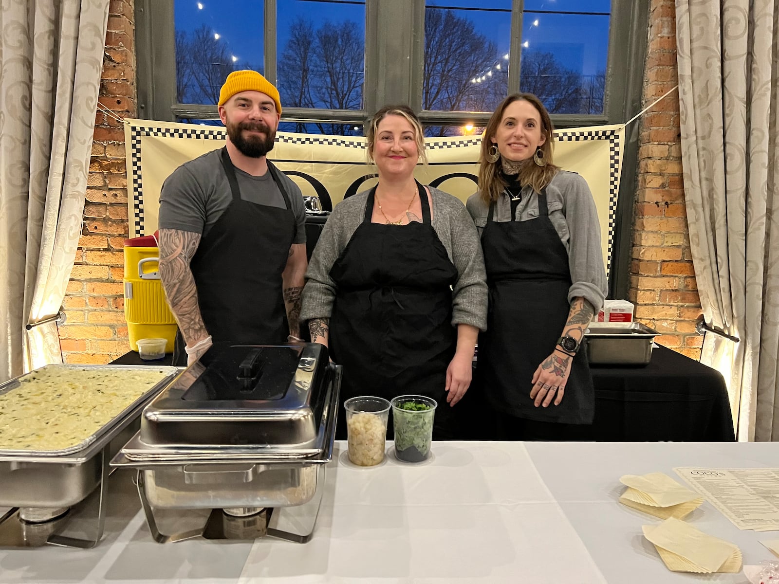 The team from Coco's Bistro participated in Sneak Peek to Winter Restaurant Week. 