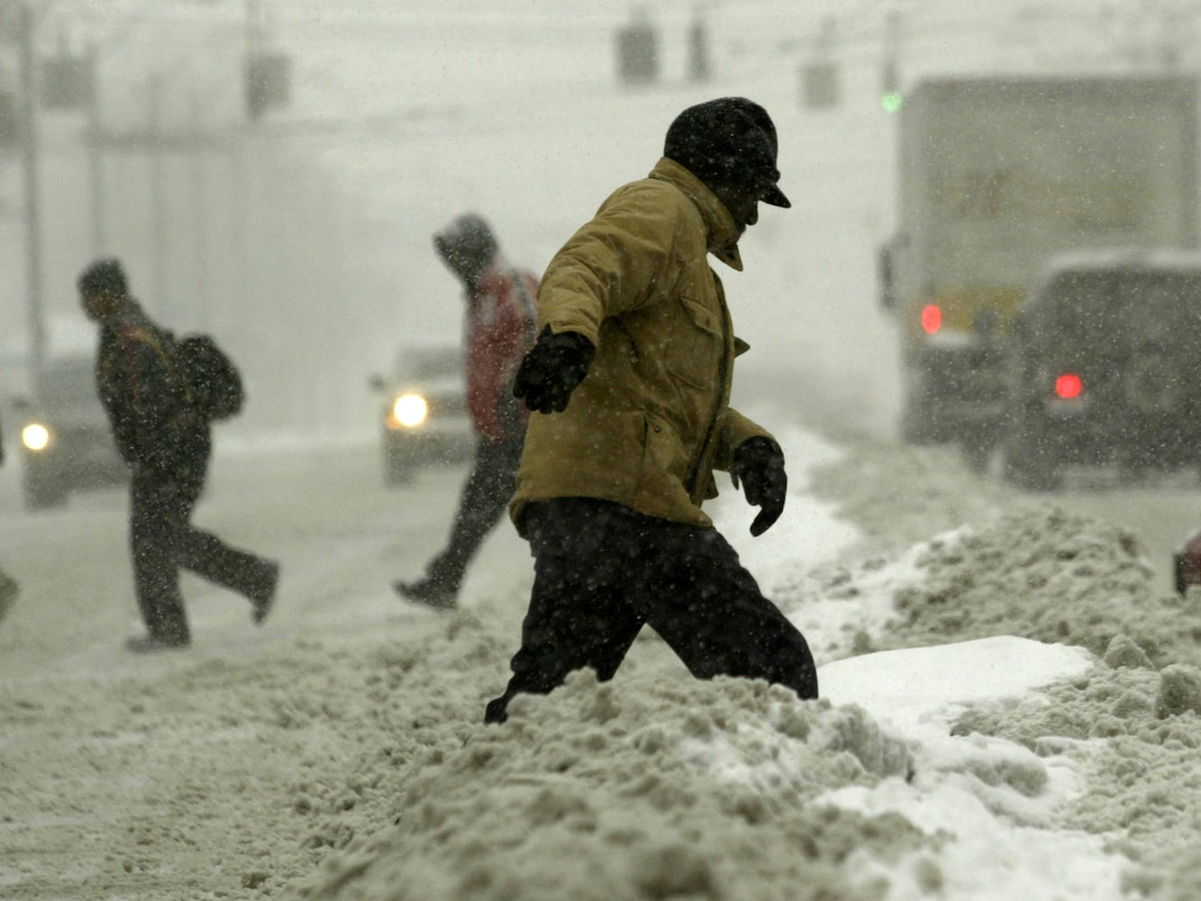 Dayton snow storms