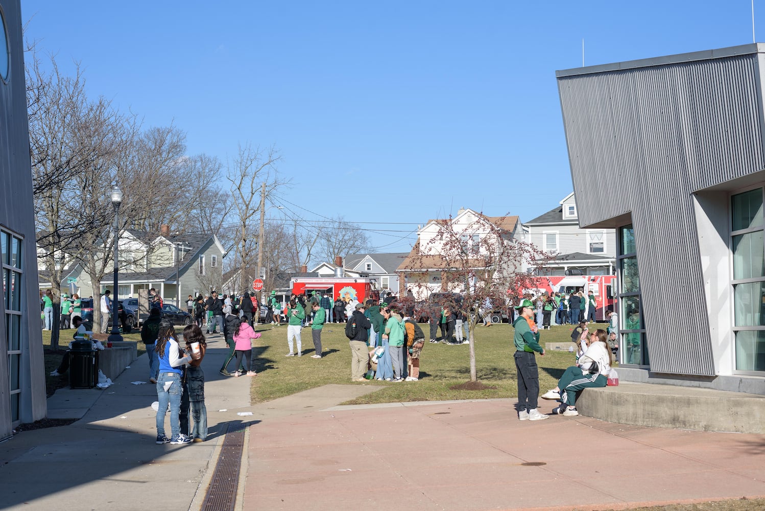 PHOTOS: Early St. Patrick's Day celebration on UD campus