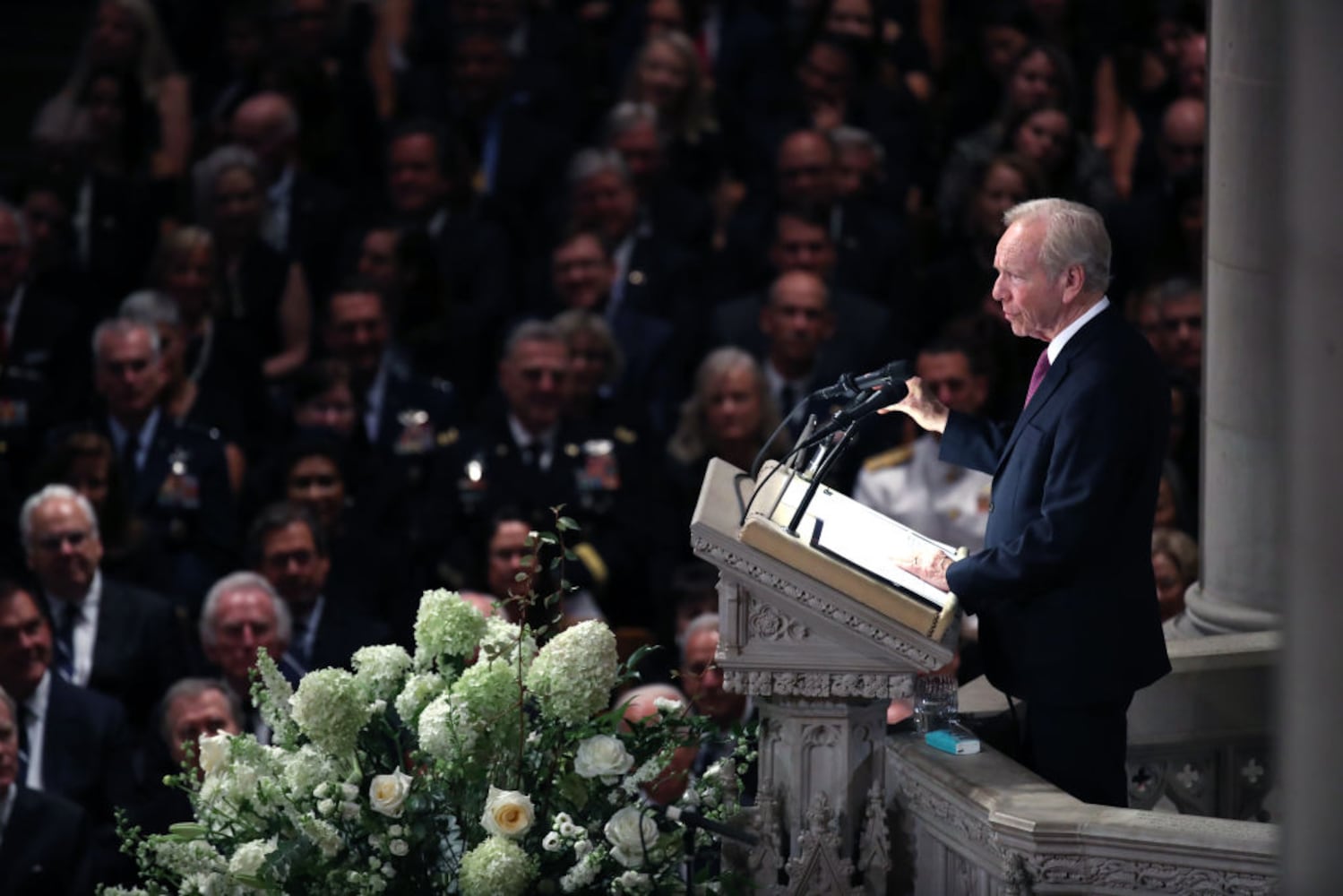 Photos: Sen. John McCain's memorial service at the National Cathedral