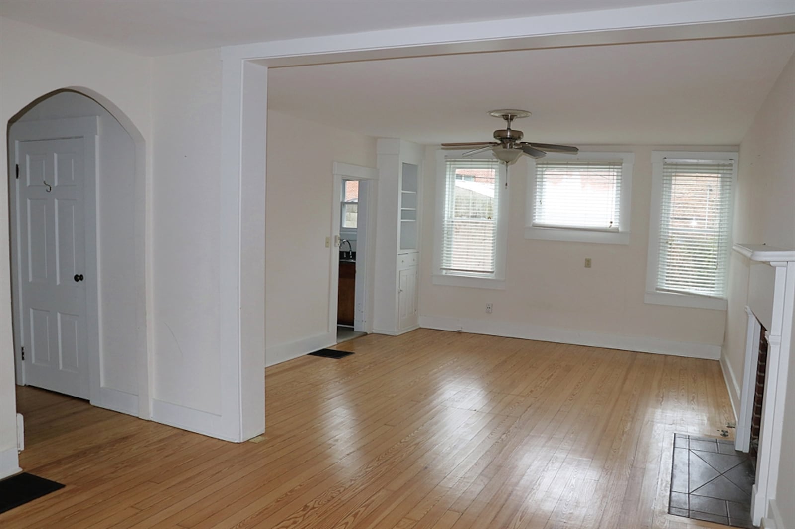 The interior of the former servants quarters of the home on South Walnut Street. CONTRIBUTED