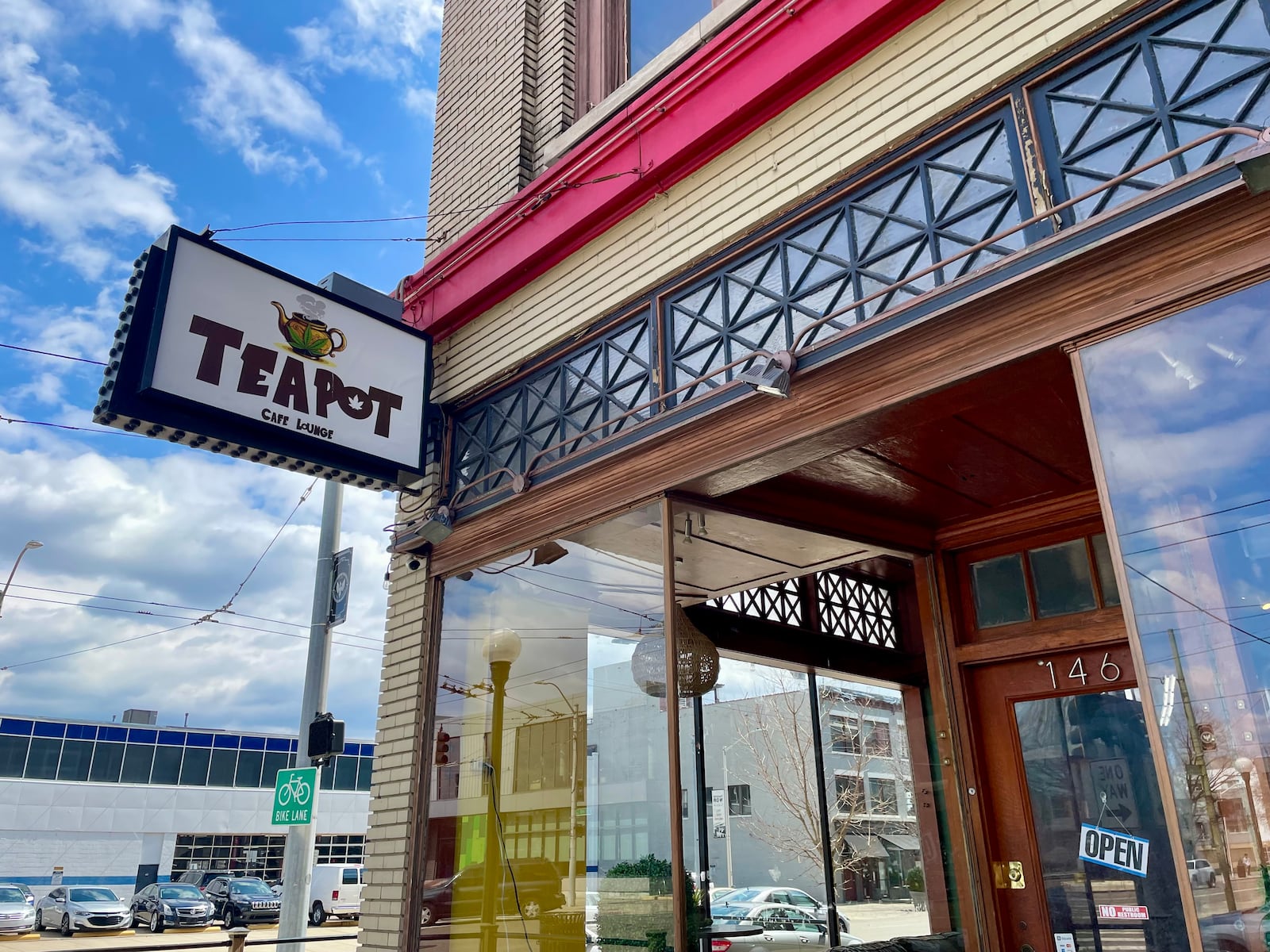 Teapot Cafe Lounge, Ohio’s first infused coffee shop lounge, is now open to the public at 146 E. Third St. in Dayton. NATALIE JONES/STAFF