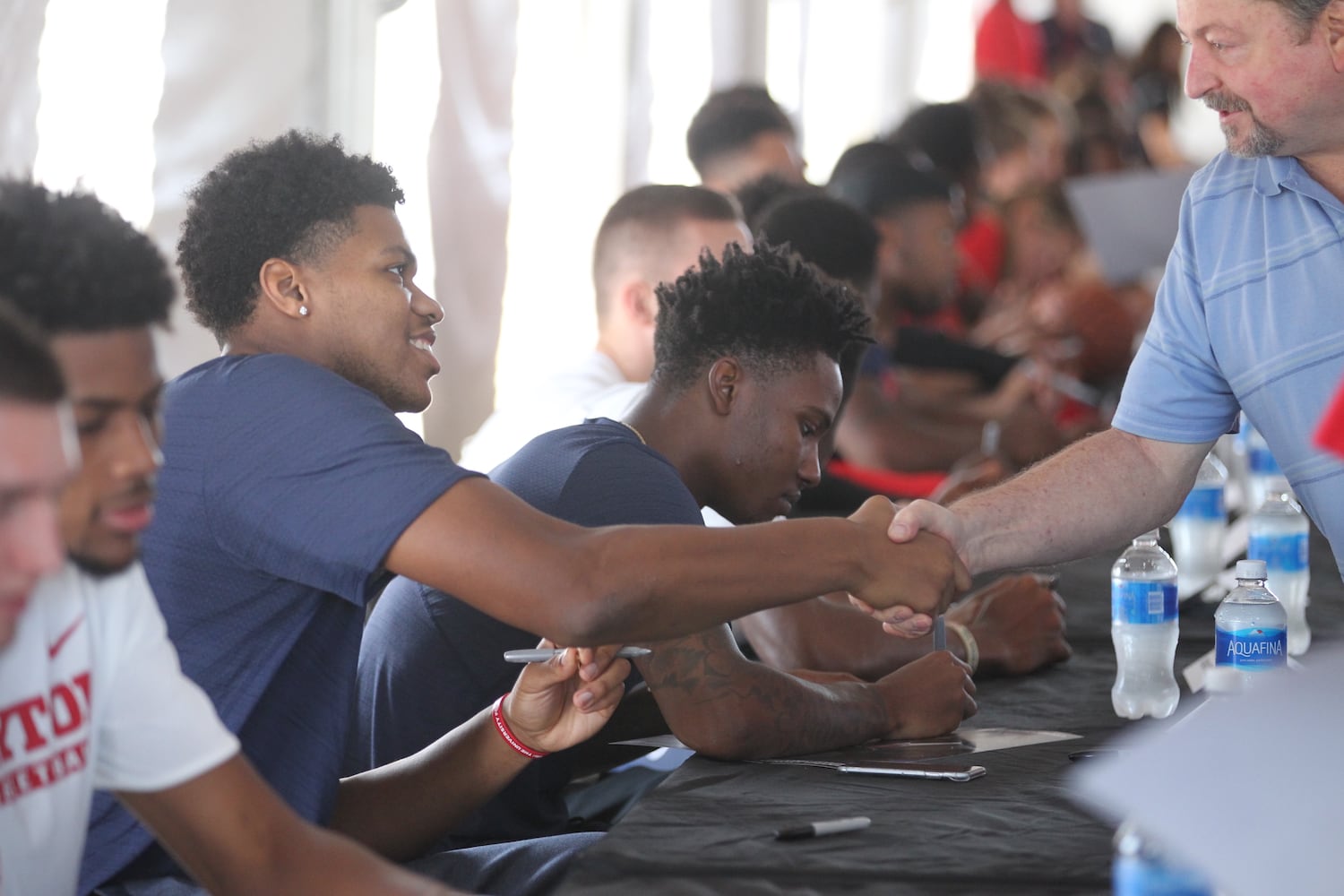 Photos: Dayton basketball fan fest