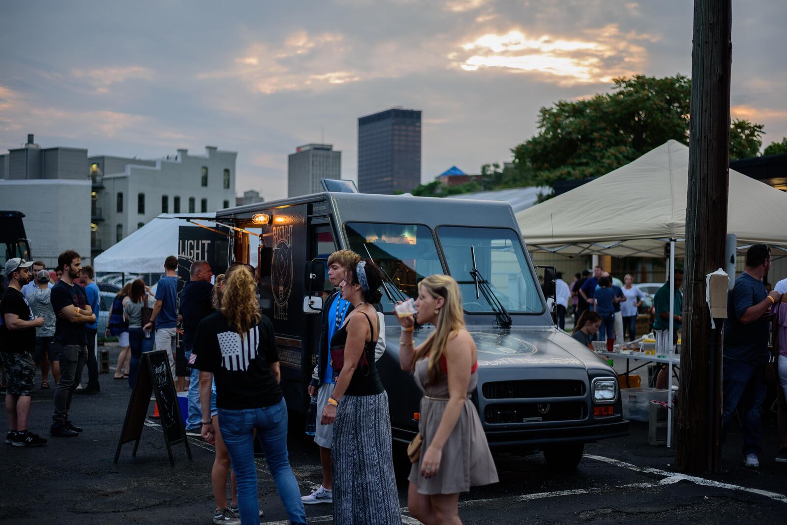 The 2018 BEER! event took place alongside the monthly Yellow Cab Food Truck Rally, providing great local food options and free live music to attendees. TOM GILLIAM / CONTRIBUTING PHOTOGRAPHER