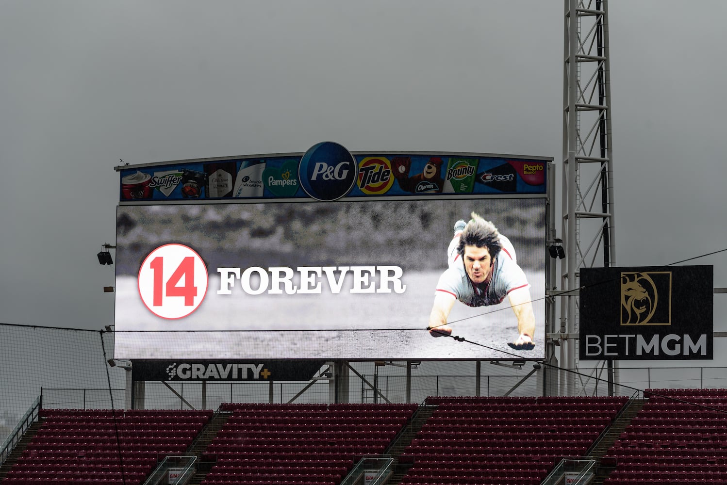 PHOTOS: Pete Rose Memorial Visitation at Great American Ball Park