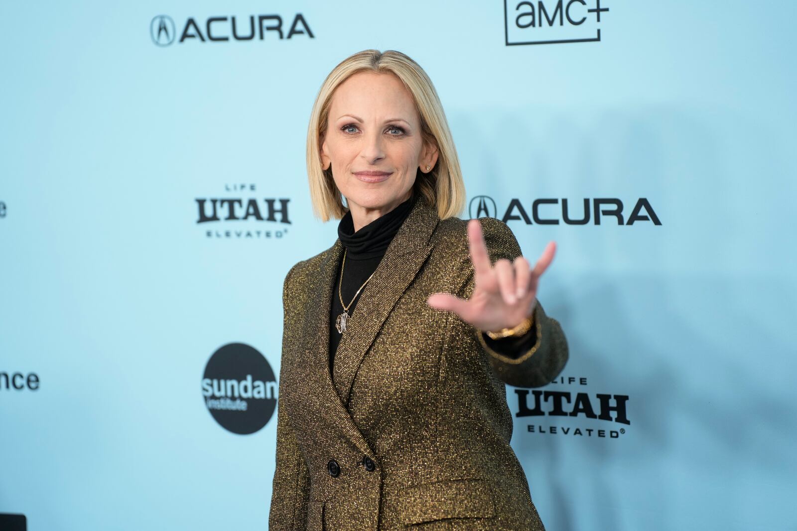 Marlee Matlin attends the premiere of "Marlee Matlin: Not Alone Anymore" during the Sundance Film Festival on Thursday, Jan. 23, 2025, at Eccles Theatre in Park City, Utah. (Photo by Charles Sykes/Invision/AP)