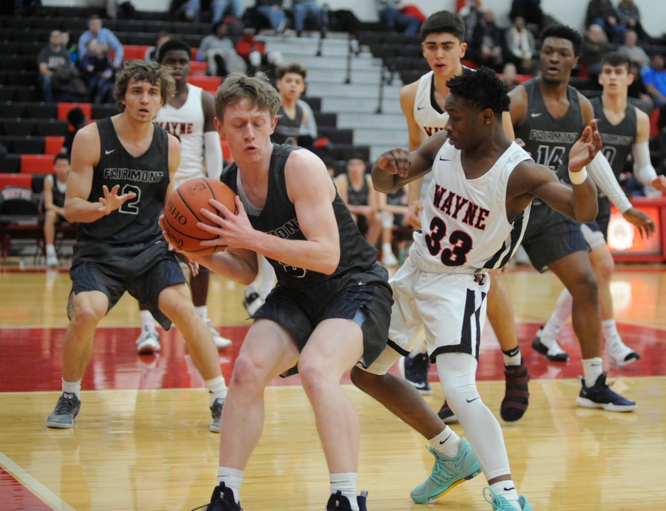 PHOTOS: Fairmont at Wayne boys basketball