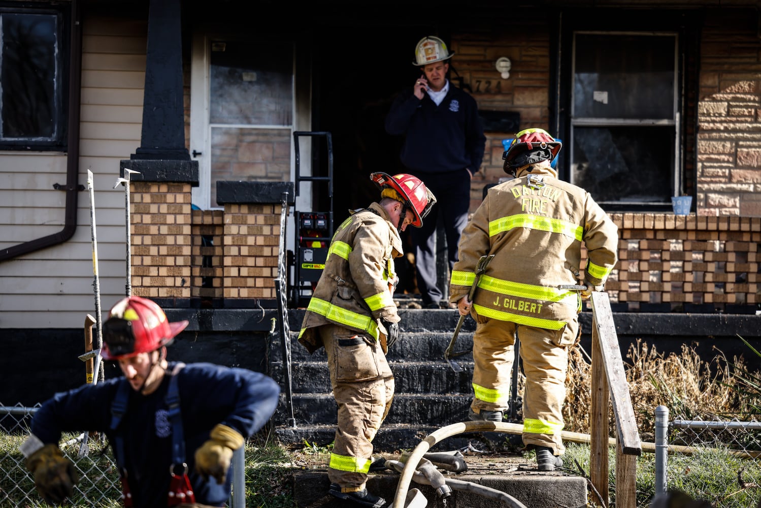 Crews respond to house fire on Crestmore Avenue in Dayton