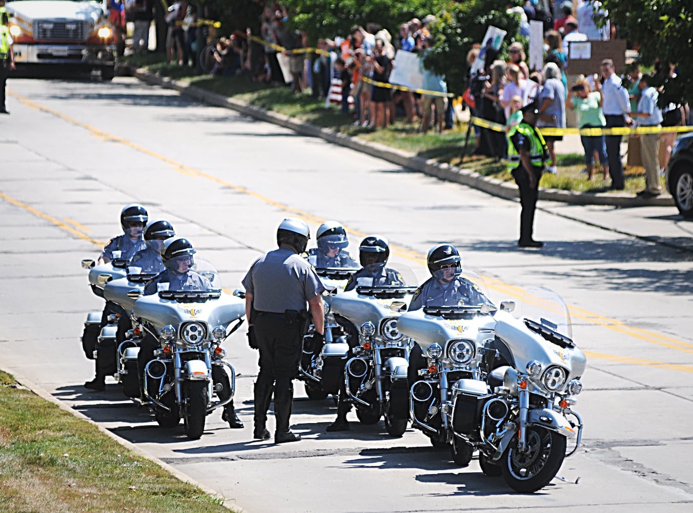 PHOTOS: Scenes of President Trump’s visit to Dayton