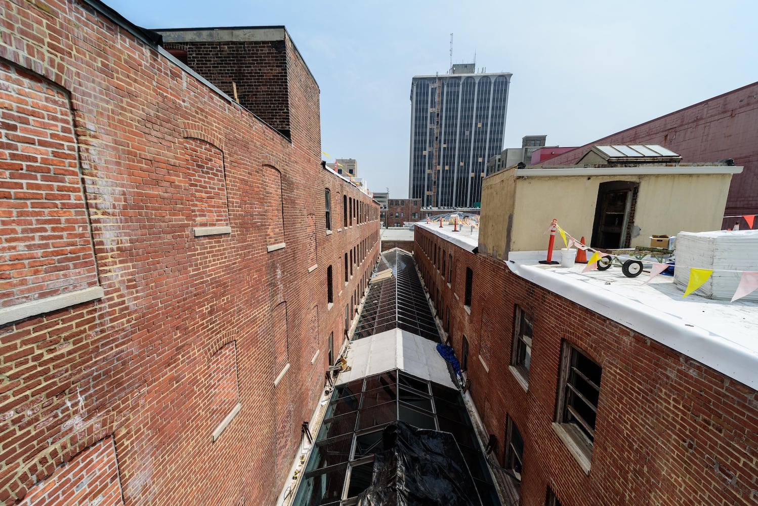 PHOTOS: A look at Phase 2 construction progress of the Dayton Arcade's North Arcade