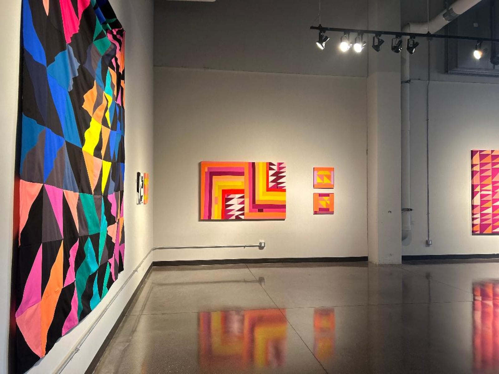 The Gallery at The Summit Hotel in Cincinnati presents “A Sort of Homecoming,” a solo exhibition featuring sewn textiles by Dayton-based artist Heather Jones, May 31-Nov. 2. CONTRIBUTED