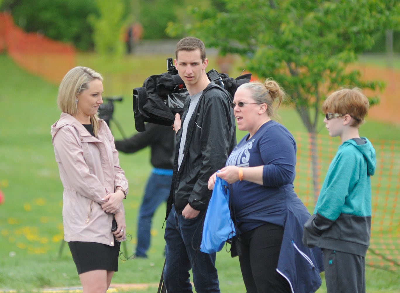 PHOTOS: NFL Draft Day at Dayton’s Triangle Park