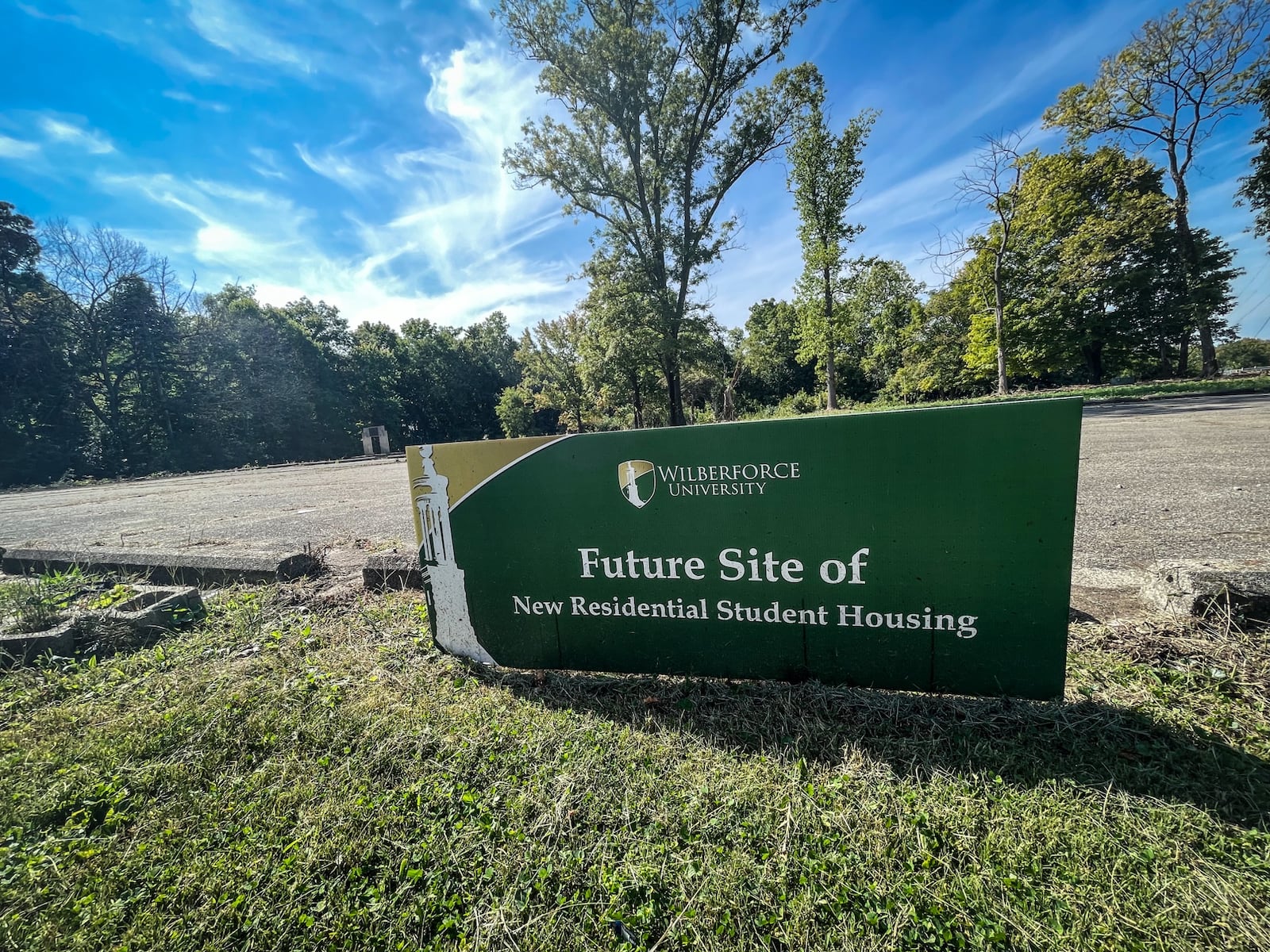 Wilberforce University in Greene County is growing because of an uptick in enrollment. The university is building a new residence hall and added classrooms. Jim Noelker/Staff