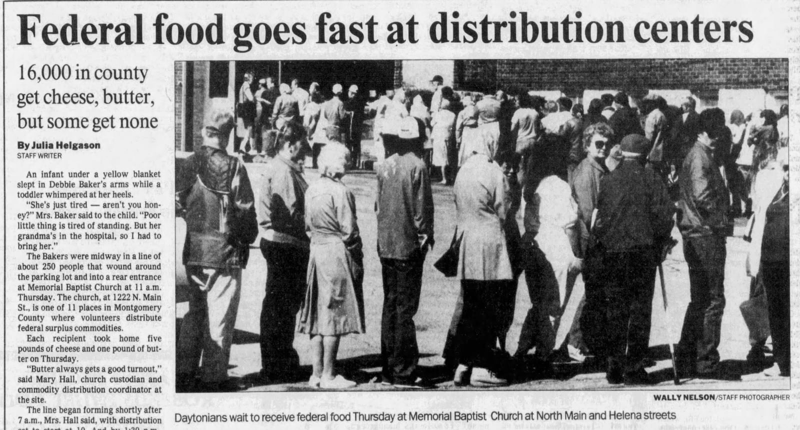 Dayton Daily News May 1, 1987. DAYTON DAILY NEWS ARCHIVES