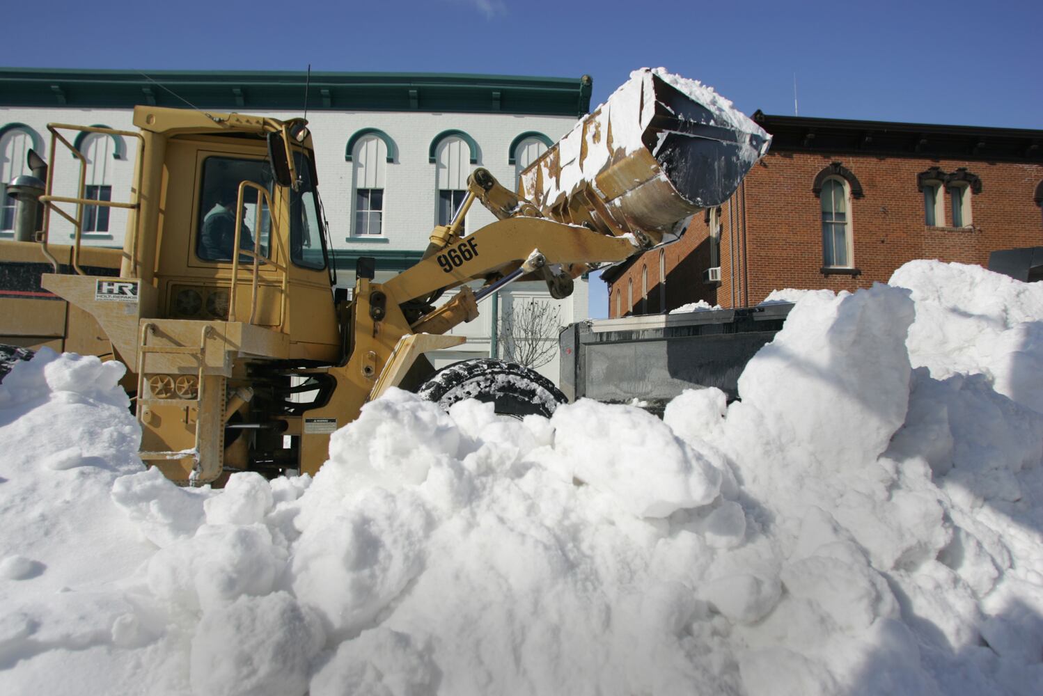 Dayton snow storms