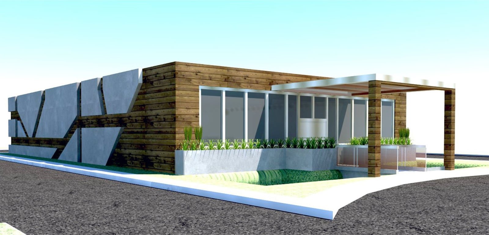 An architectural rendering shows what Strawberry Fields medical marijuana dispensaries in Dayton and Monroe may look like after the roughly 3,000-square-foot buildings are completed. The brand’s Ohio parent company, CannAscend Alternative, was granted four provisional licenses, including one at 333 Wayne Ave. in Dayton and at 300 North Main St. in Monroe. SUBMITTED