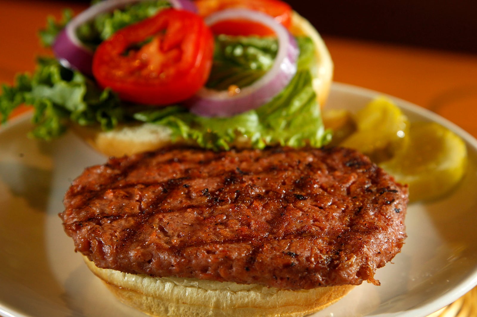 The Classic Beyond Burger at UNO Pizzeria & Grill is a plant-based burger. The restaurant has introduced new "Love All, Feed All" additions to their menu. The more than 50 unique menu items cater to diners seeking meals that are 600 calories or less, gluten free, carbohydrate conscious, vegan or vegetarian. LISA POWELL / STAFF