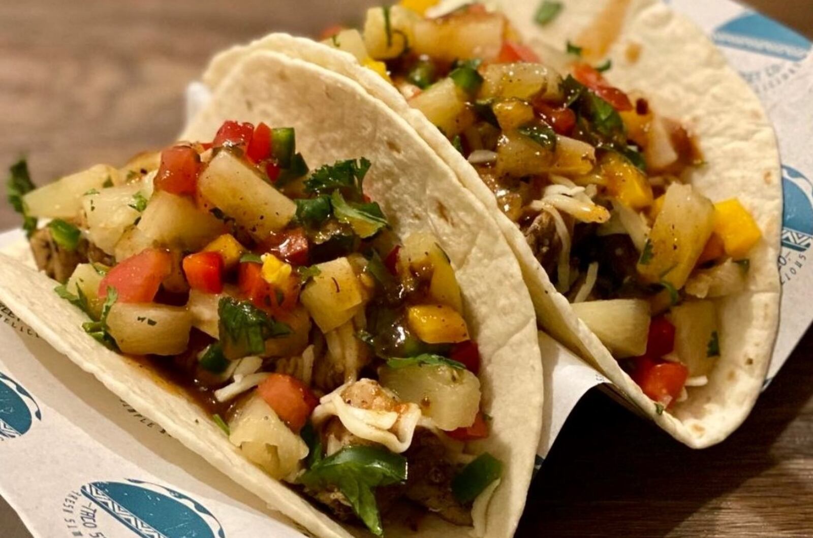 Taco Street Co. in the food court of the Mall at Fairfield Commons in Beavercreek offers menu items such as jerk chicken tacos, shrimp taco with mango salsa, taco salads, Mexican street corn, and more. CONTRIBUTED