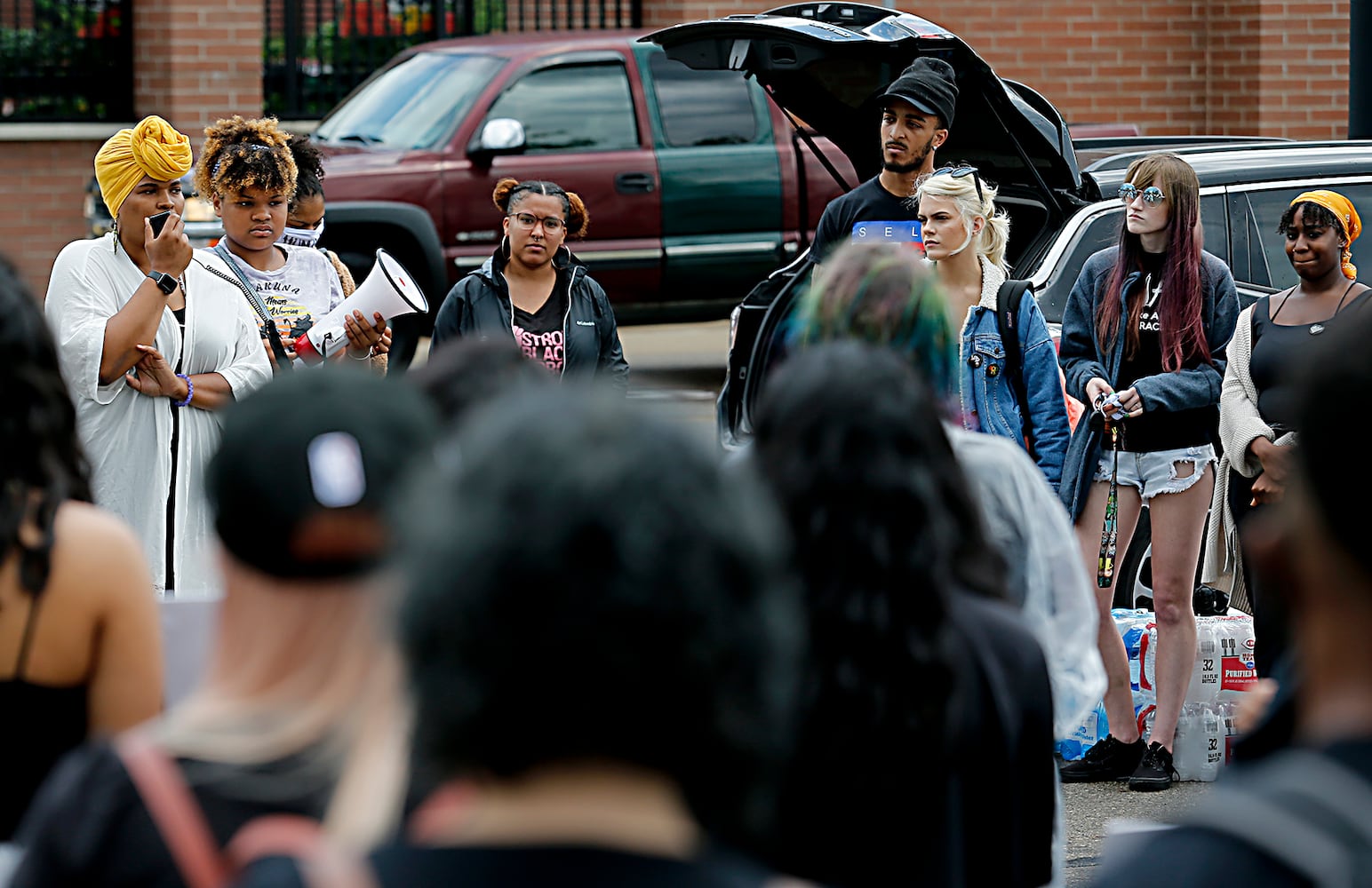 PHOTOS: Demonstrators rally for justice in Beavercreek