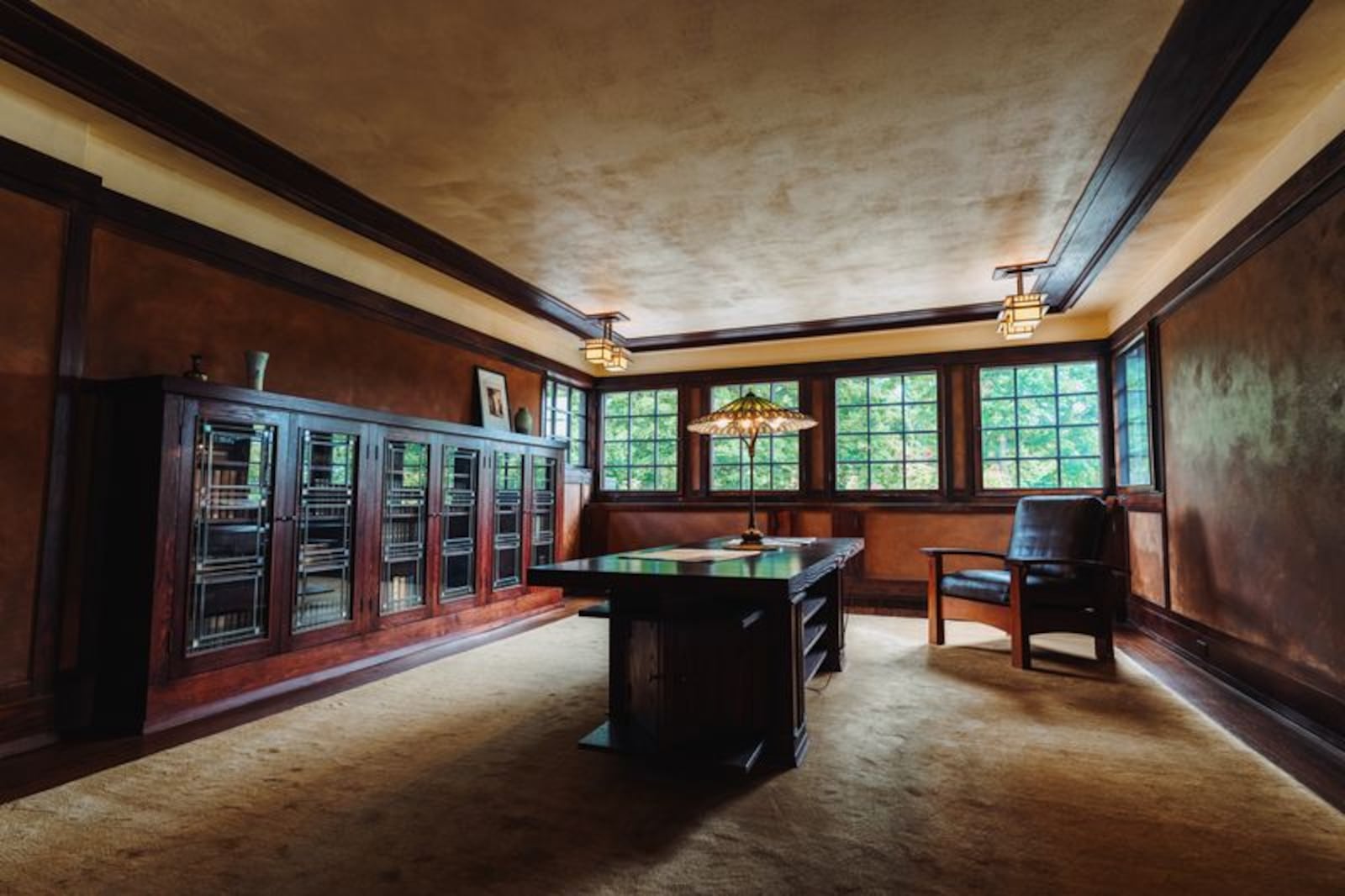 Starting in 2001, the cooperative effort of the Frank Lloyd Wright Building Conservancy, the Turner Foundation and the newly formed Westcott House Foundation restored the Westcott House in Springfield house and established ongoing operations. It was designed by Frank Lloyd Wright. NICK BROWN/CONTRIBUTED