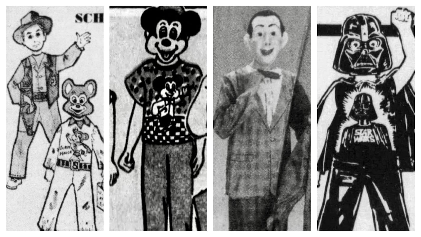 Halloween costumes through the decades. DAYTON DAILY NEWS ARCHIVES