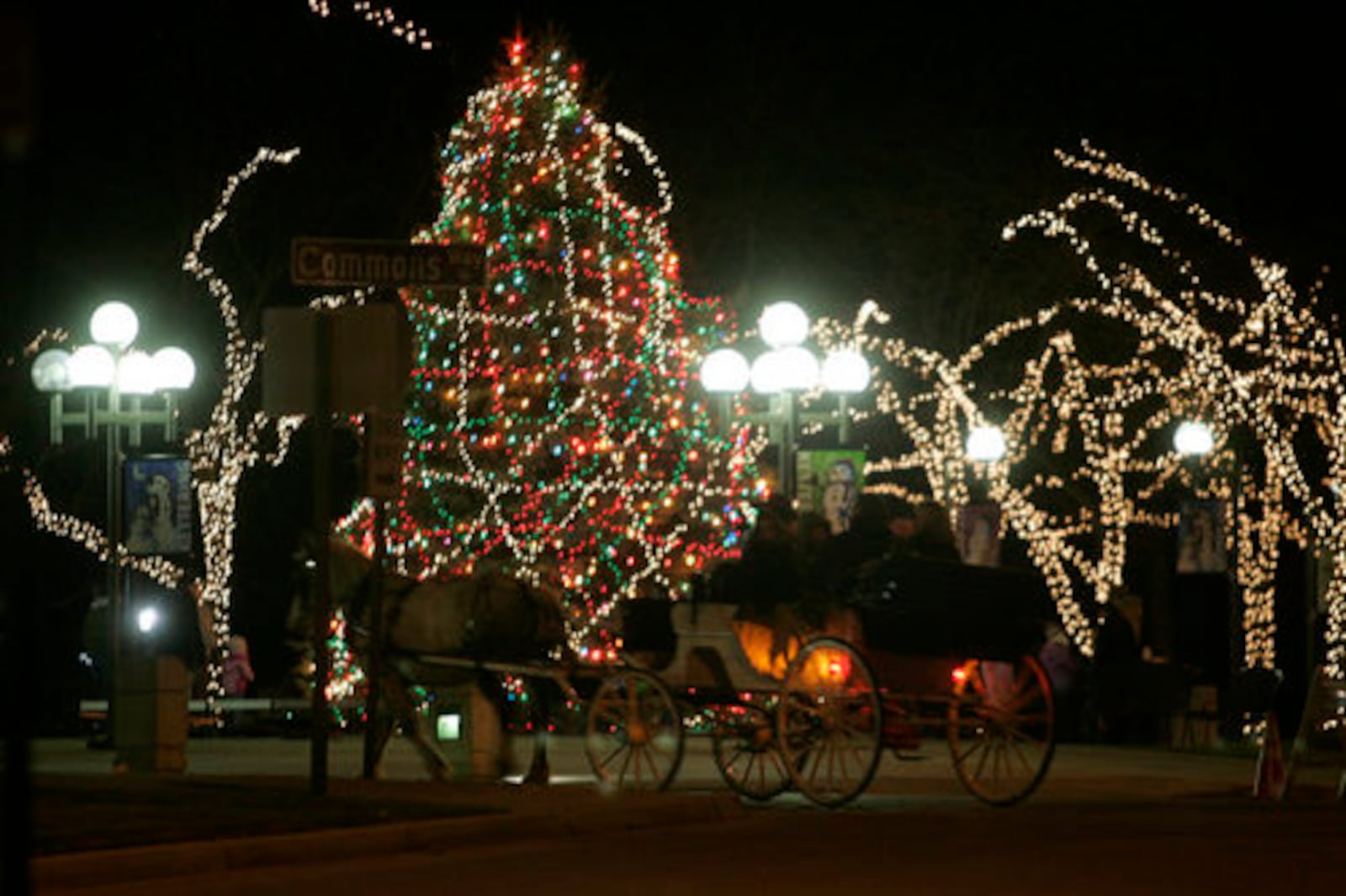 The City of Kettering launched the holiday season with the annual Mayor's Christmas Tree Lighting at Lincoln Park Civic Commons Friday night Dec. 3.