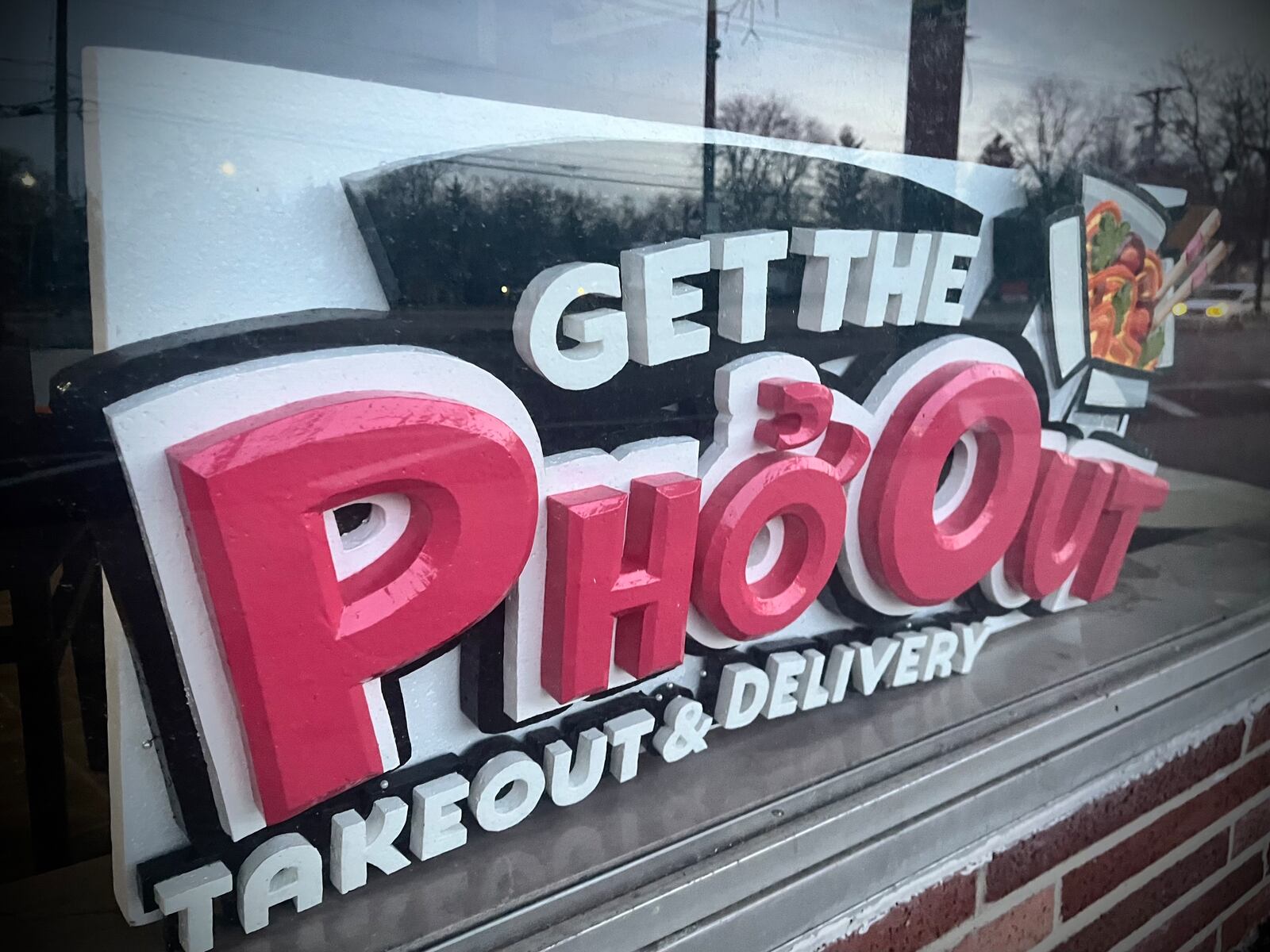 Get the Pho Out is coming soon to 10 W. Stroop Road in Kettering. NATALIE JONES/STAFF