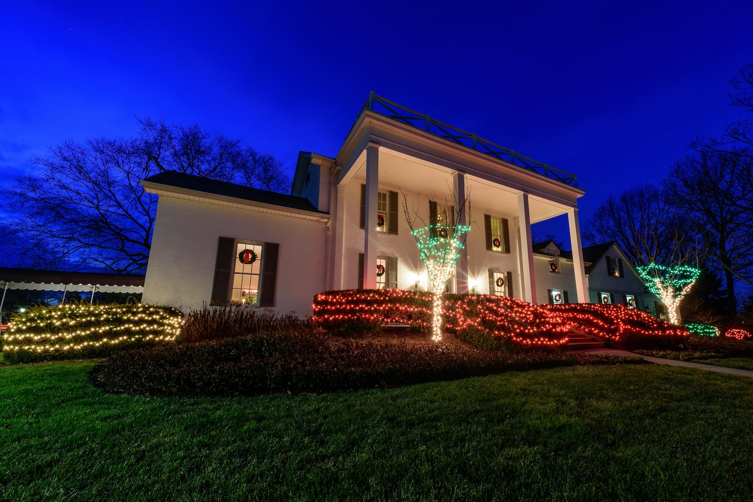 PHOTOS: The grounds of Kettering’s Polen Farm decked out for the holidays