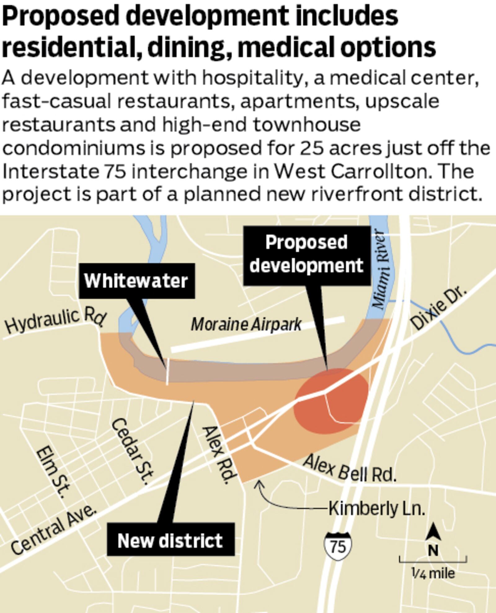 West Carrollton development proposed by Woodard and Dillin developers in May 2022.