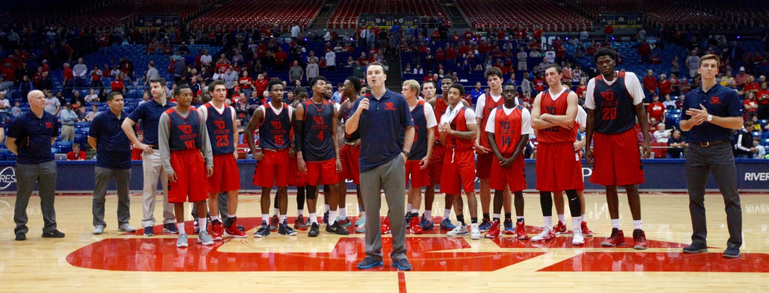 Dayton Flyers back on the court Saturday for Red and Blue Game