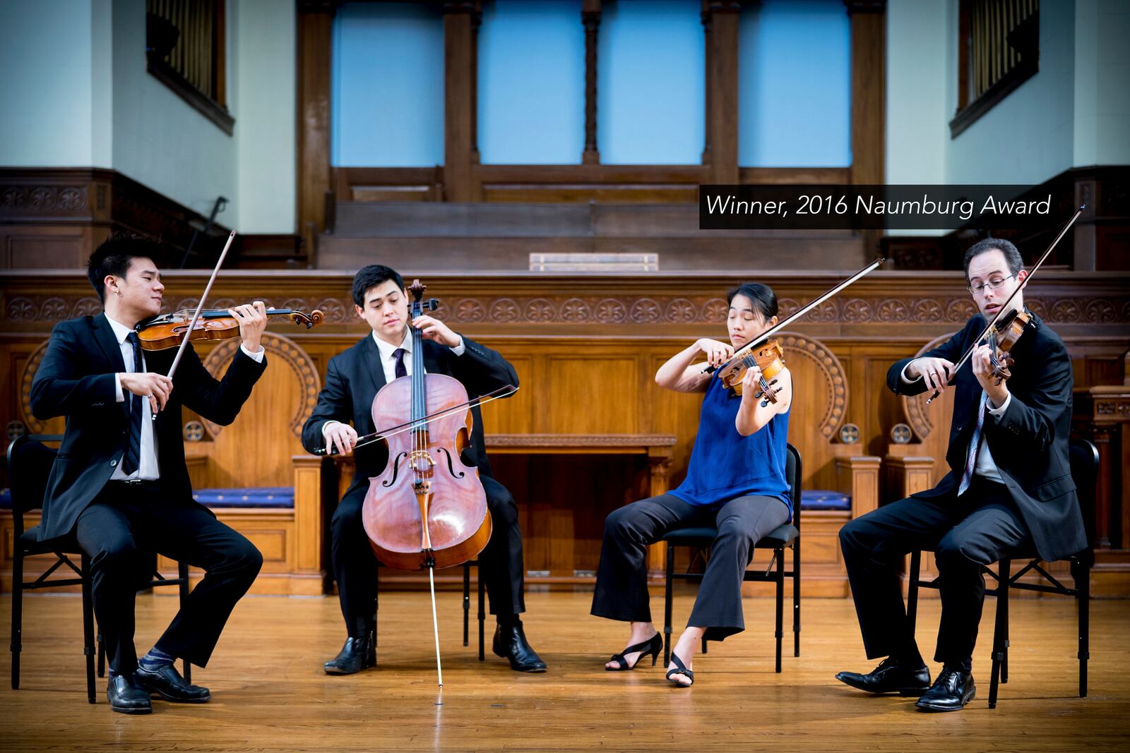 Telegraph Quartet will be presented in a hybrid in-person/live streaming performance courtesy of Chamber Music Yellow Springs on Sunday, Nov. 21. CONTRIBUTED