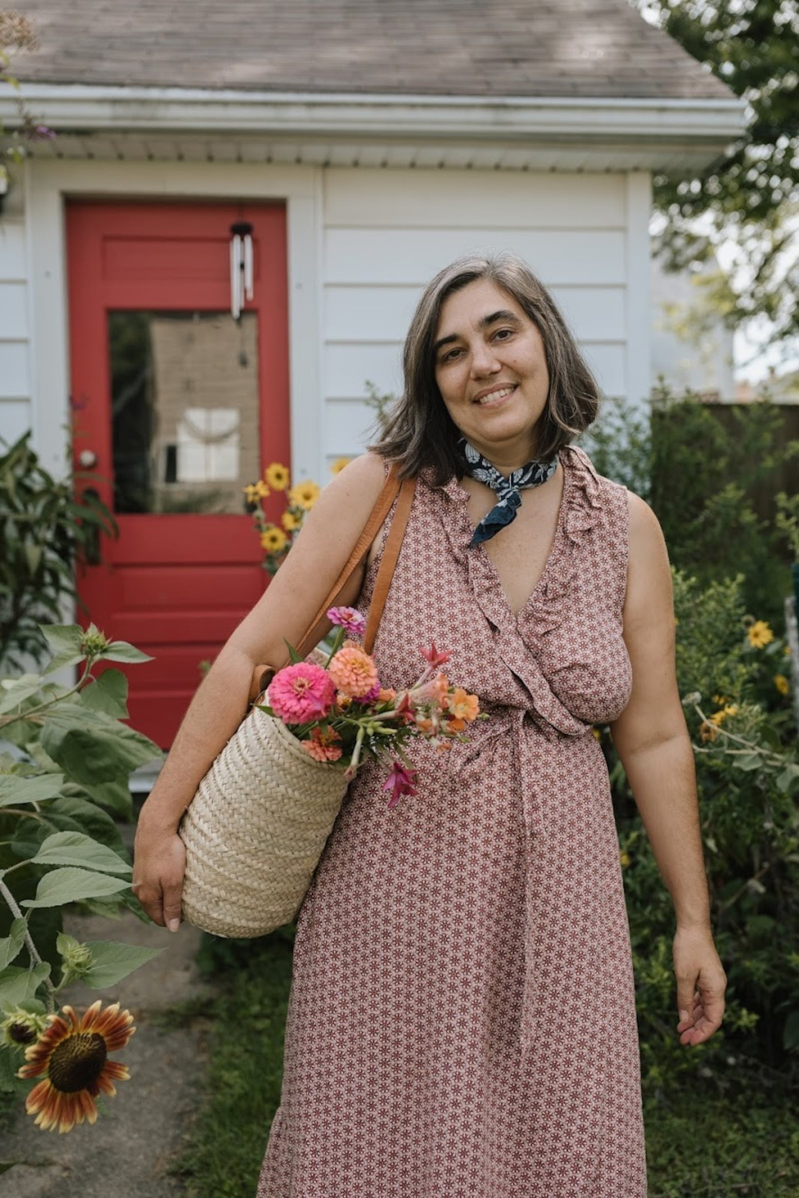 Kathleen Hotmer (pictured) is the owner of Pink Moon Goods, a curated retail shop opening soon at 2027 E. Fifth Street in Dayton.