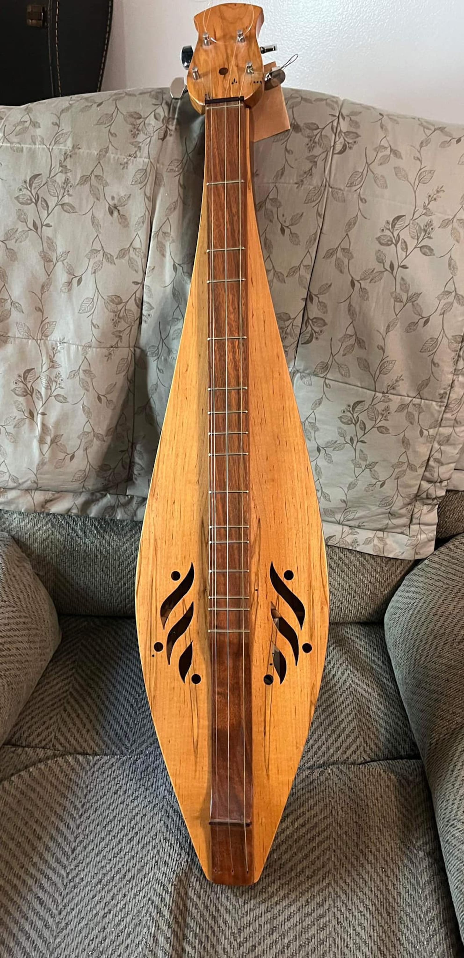 The four-string wooden dulcimer, also known as a mountain or Appalachian dulcimer. CONTRIBUTED