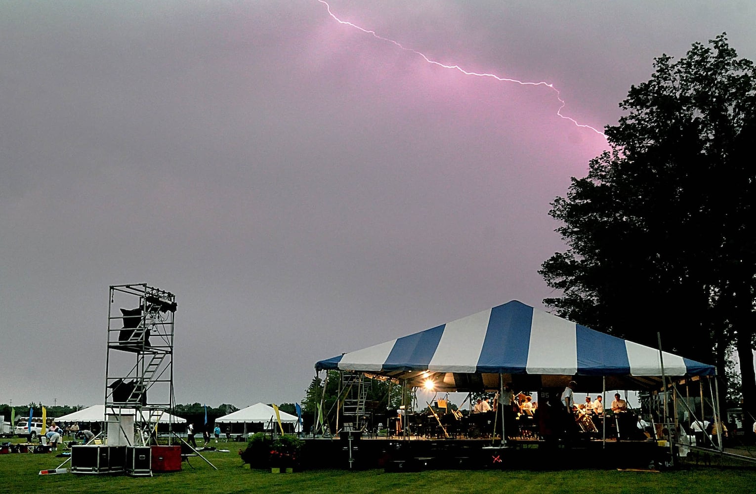 Miami Valley lightning strikes