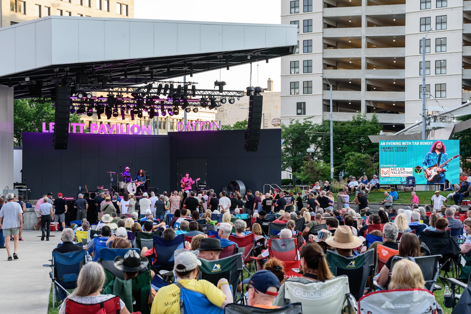 Acclaimed Louisiana blues guitarist Tab Benoit played a free concert at Levitt Pavilion in downtown Dayton on Thursday, July 6, 2023. Anthony Rosano and The Conqueroos opened the show. Did we spot you there? TOM GILLIAM / CONTRIBUTING PHOTOGRAPHER