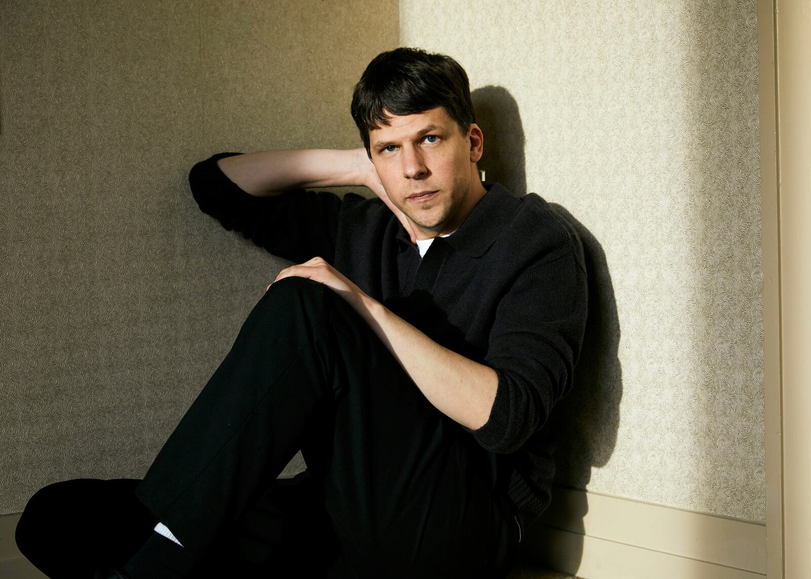 Jesse Eisenberg poses for a portrait to promote the film "A Real Pain" on Thursday, Oct. 17, 2024, in New York. (Photo by Taylor Jewell/Invision/AP)