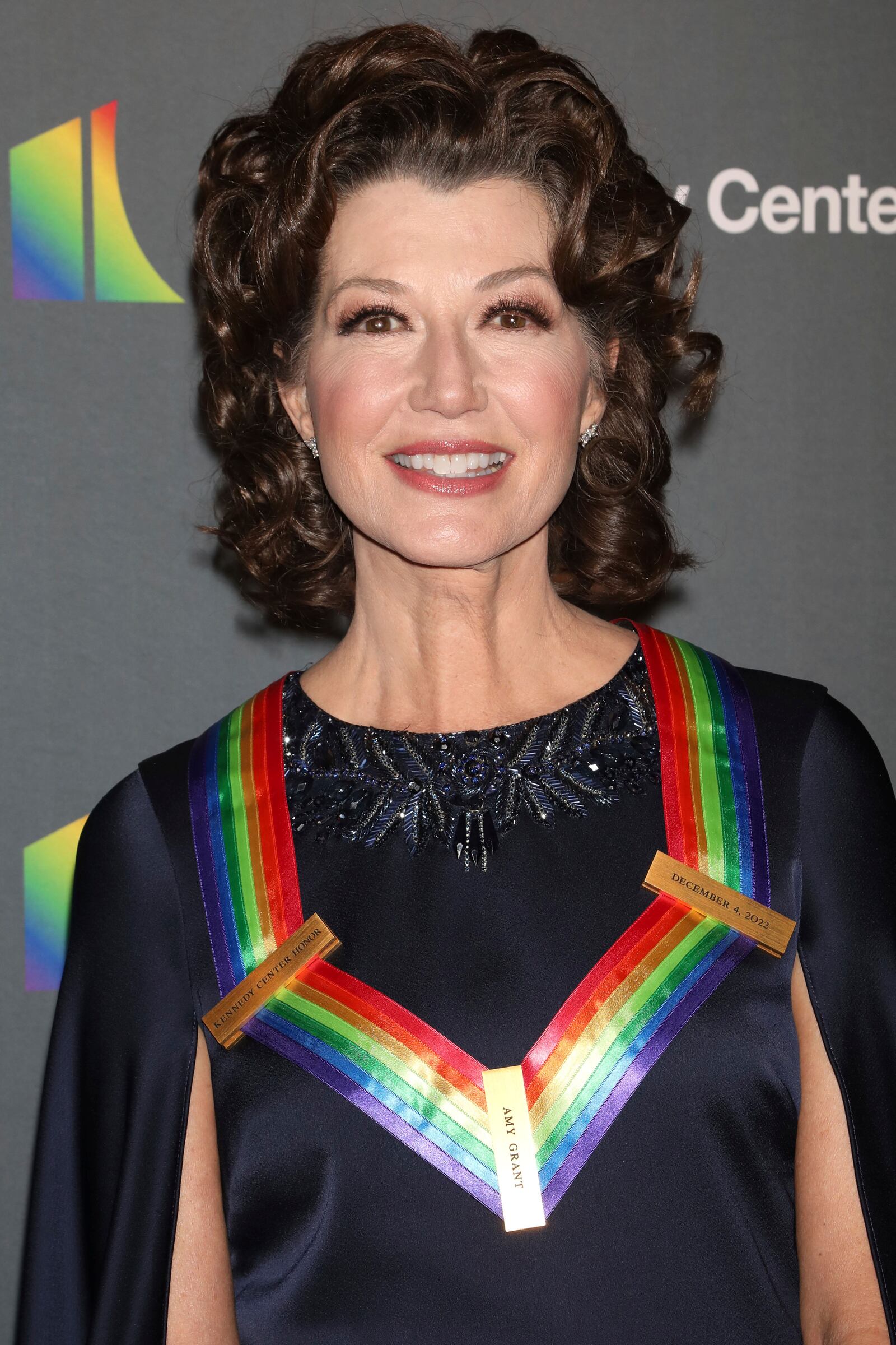 2022 Kennedy Center Honoree Amy Grant arrives at the Kennedy Center Honors on Sunday, Dec. 4, 2022, at The Kennedy Center in Washington. (Photo by Greg Allen/Invision/AP)