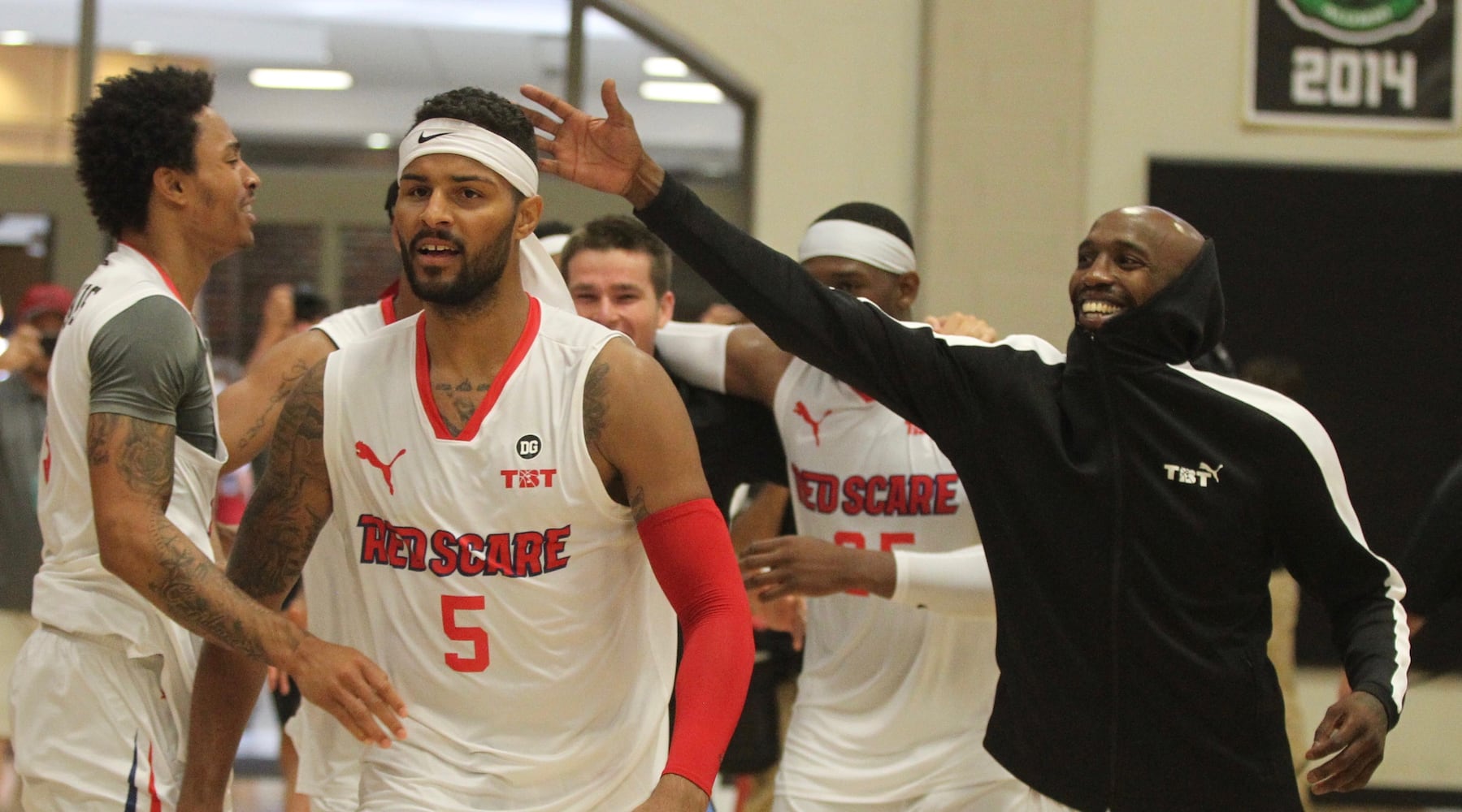 The Basketball Tournament: Photos of Red Scare's second-round win