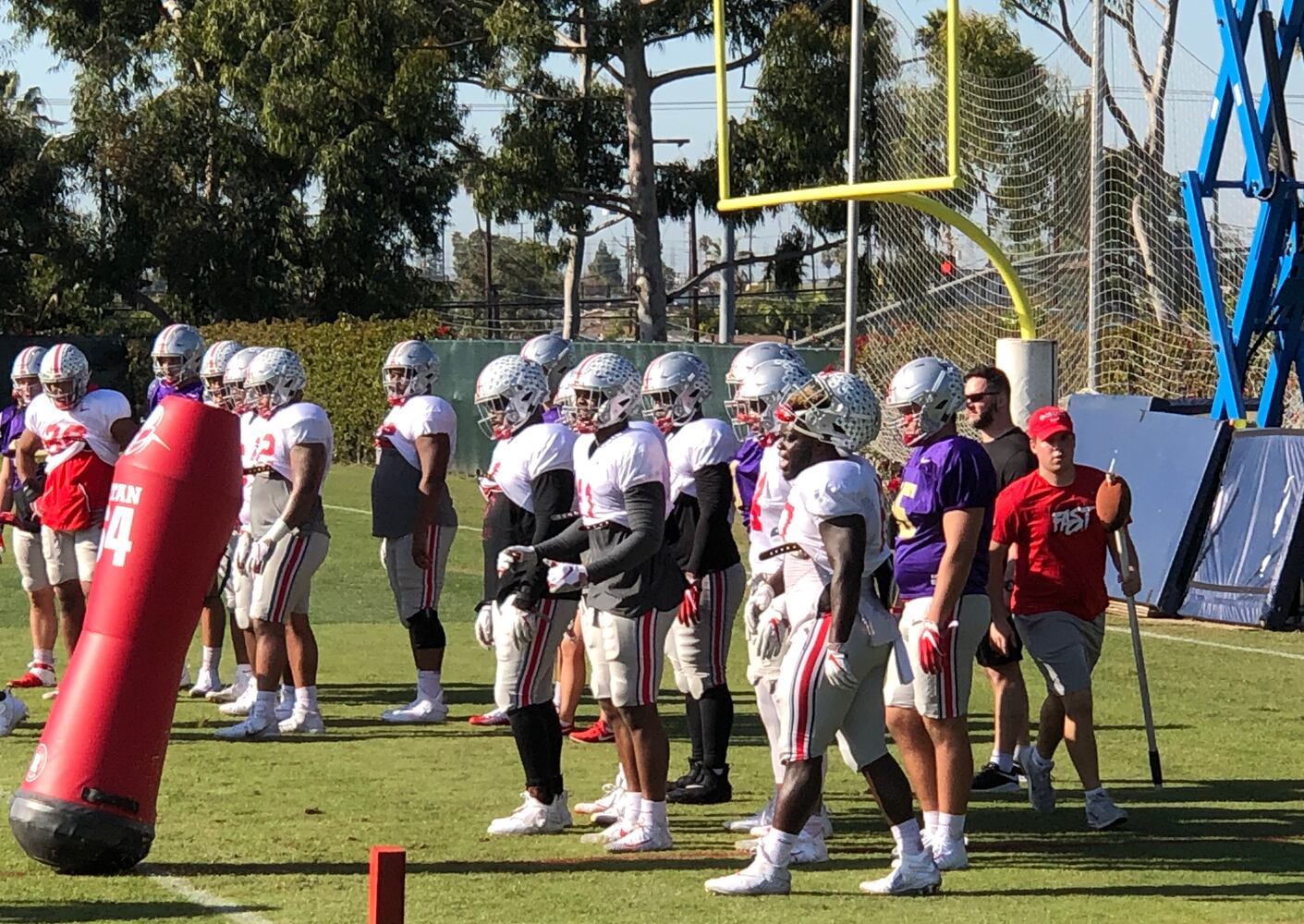 Ohio State football prepares for the Rose Bowl