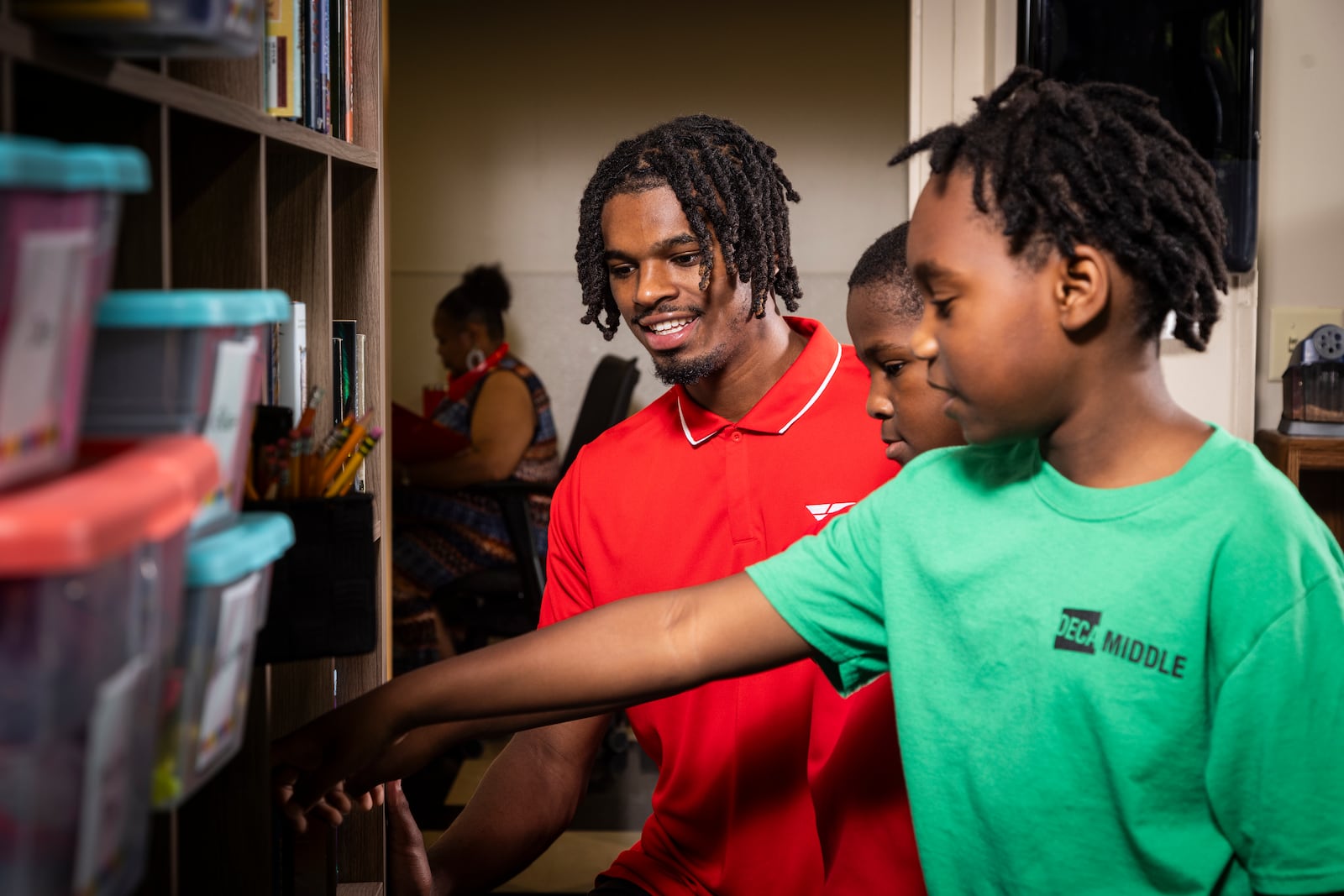 University of Dayton men's basketball standout DaRon Holmes is working iwth Learn to Earn Dayton on a new initiative to combat chronic absenteeism. CONTRIBUTED