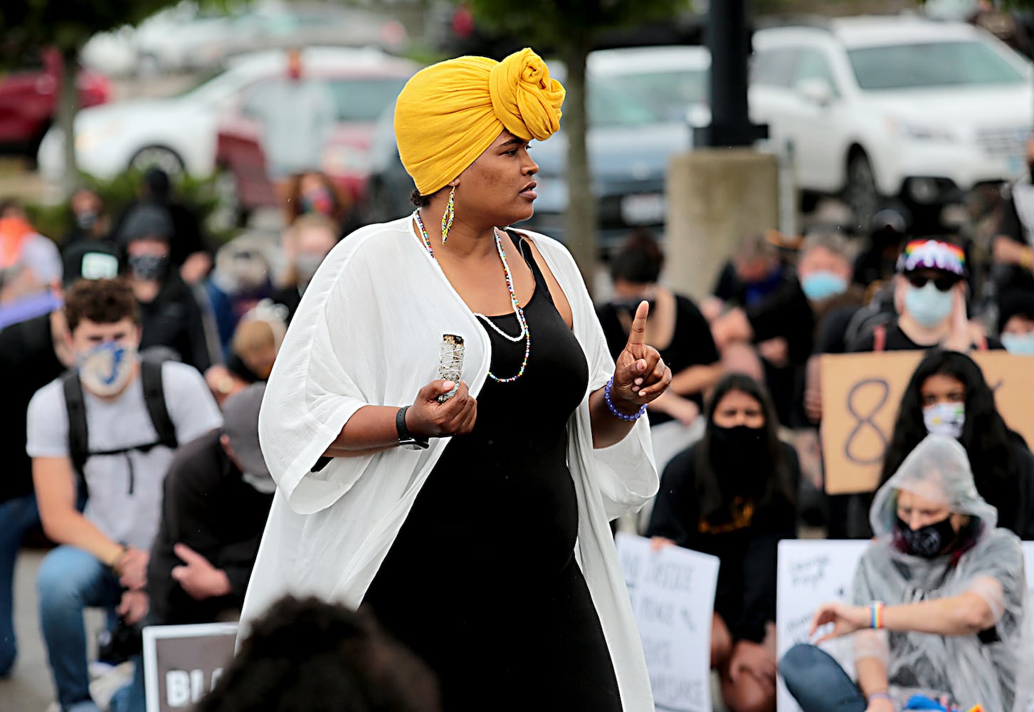 PHOTOS: Demonstrators rally for justice in Beavercreek