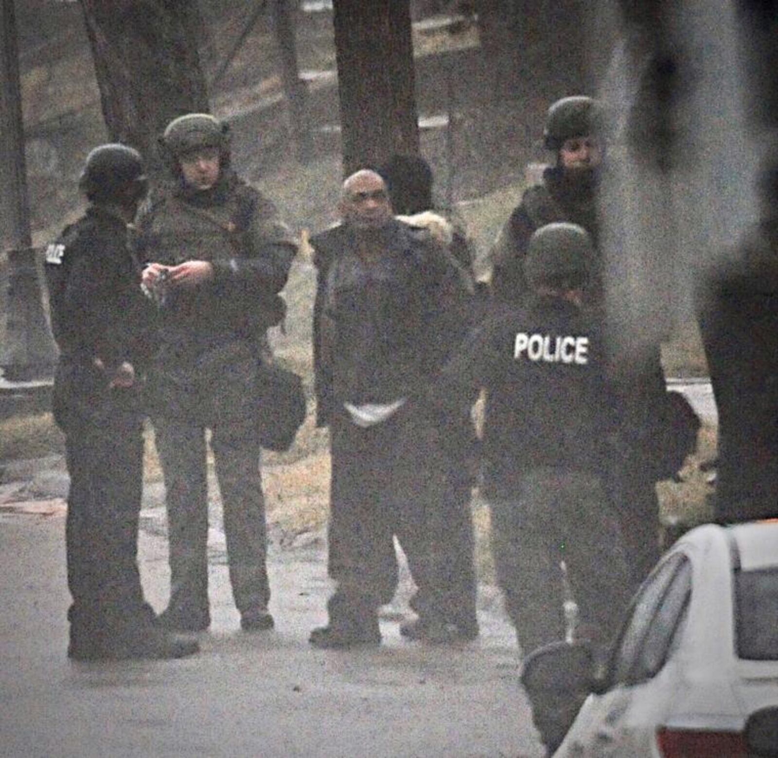 Dayton police and SWAT team members were involved in an 11-hour standoff with gunfire exchanged Feb. 5, 2019, in the 1900 block of Elsmere Avenue in Dayton. MARSHALL GORBY / STAFF