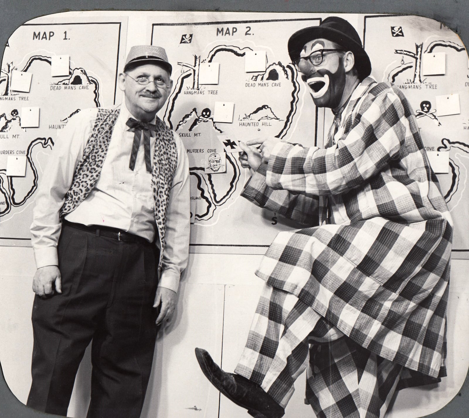 Games, cartoons and skits were part of The Uncle Orrie Show which was produced at the WHIO-TV studios for 13 years. PHOTO: WHIO-TV