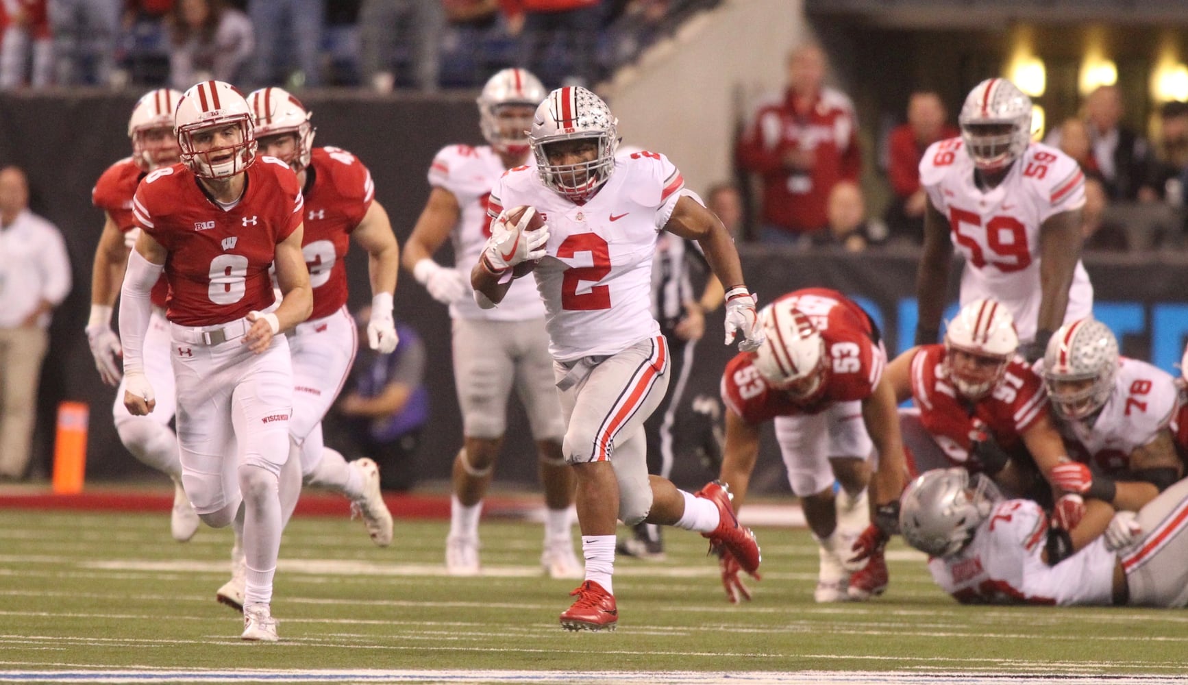 Photos: Ohio State Buckeyes vs. Wisconsin Badgers in Big Ten Championship