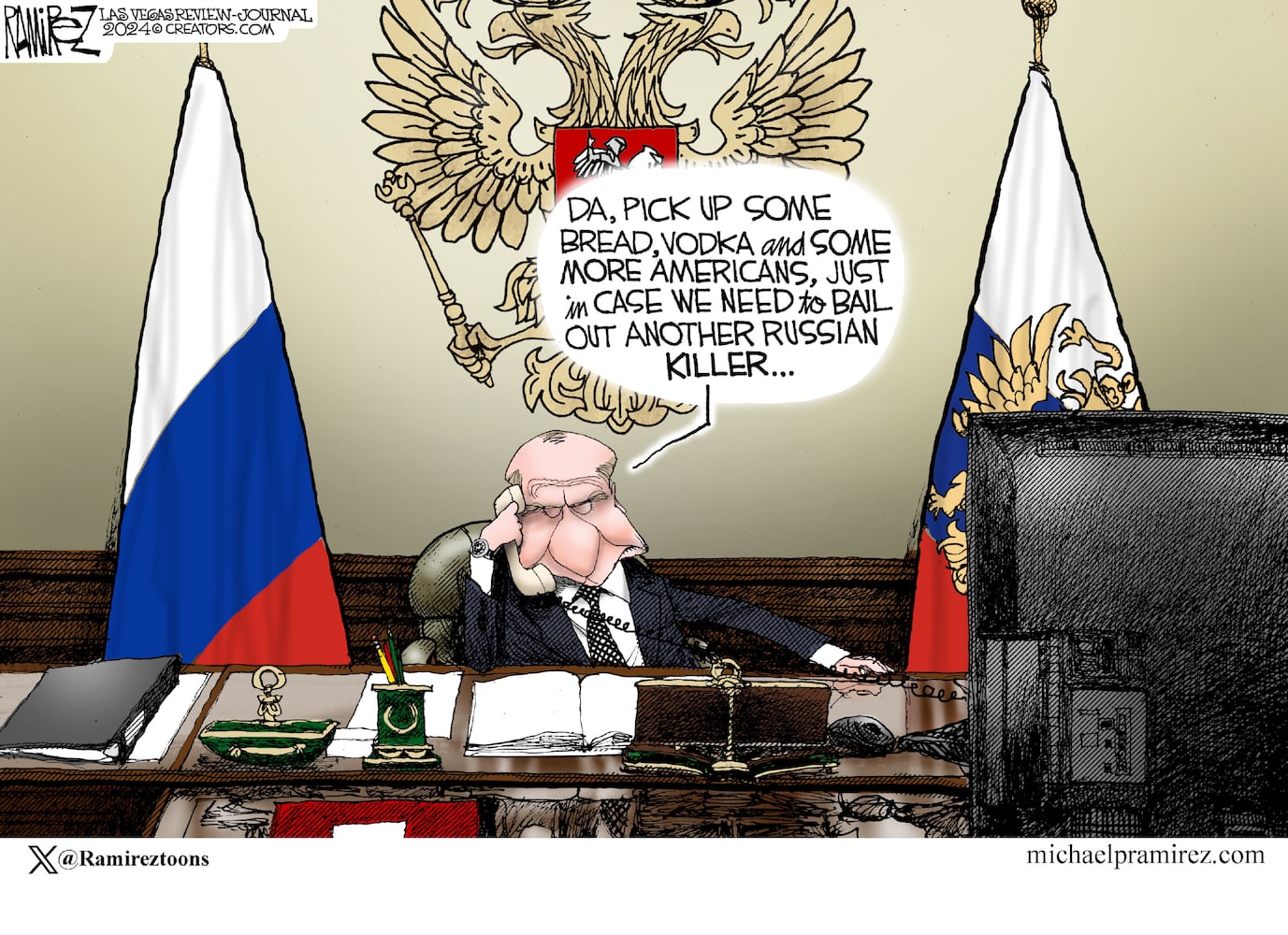 CARTOONS: Michael Ramirez, Aug. 9, 2024