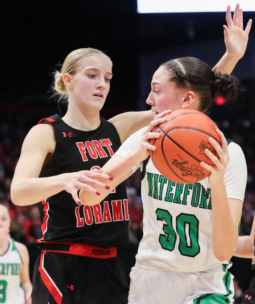 Fort Loramie vs. Waterford Division VII girls basketball state final